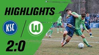 Aus der Traum | U19 - DFB-Pokal | Highlights | Karlsruher SC - VfL Wolfsburg