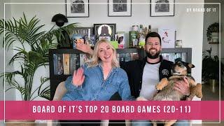 Board Of It's Top 20 Board Games (20-11)