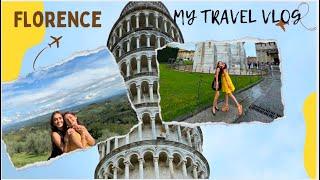 Florence Italy Vlog 2024 | Travel vlog | Sharma Sisters | Tanya Sharma | Krittika M Sharma