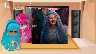 🩷Bridget and ella react to🩵 ||Red and chloe|| + descendants the rise of red|in Spanish and English||