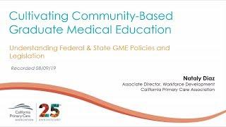 14. Understanding Federal and State GME Policies and Legislation