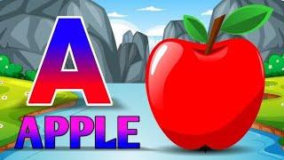 Phonics Song 2 with TWO Words in 3D-A For Airplane - ABC Alphabet Songs with Sounds for Children