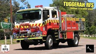 [NSW RURAL FIRE SERVICE] - TUGGERAH 1 & CC Group Officer responding to high angle rescue