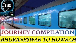 Bhubaneswar Janshatabdi Full Journey Bhubaneswar To Howrah ||| High Speed Journey For 130 Kmph |||