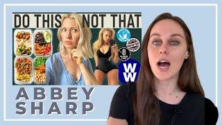 Weight Loss Coach Reacts to Abbey Sharp's Weight Loss Tips