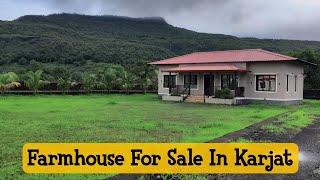 Waterfall view 20 Guntha Farmhouse For Sale In Karjat. Sai Properties 9773181911/8655885050