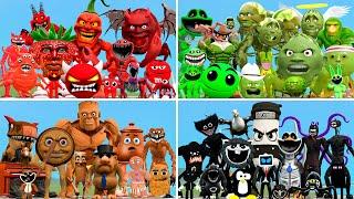 WHICH COLOR IS STRONGER? from NEW ITALIAN BRAINROT FAMILY & LIN GANG MELON & MEMES in Garry's Mod!