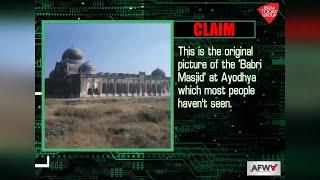 Is This Photo Of Babri Masjid? | Fact Check