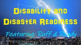 Disaster Readiness for People with Paralysis and Other Disabilities