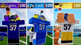 Scoring 100 POINTS on EVERY TEAM in Football Fusion! (PART 1)