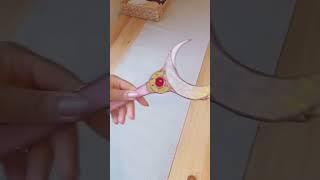 Glass cutter to wand! #glassart #glassartist #stainedglass #suncatcher #sailormoon