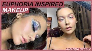 Euphoria Inspired Makeup Tutorial! | Amanda Steele