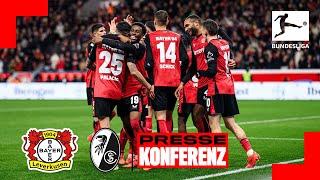 LIVE: PK mit Alonso und Schuster nach Bayer 04  SC Freiburg 5:1 | Bundesliga, 15. Spieltag