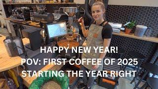 Happy New Year from Genius Coffee Roasters! First Coffee and First POV of 2025.