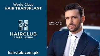 Abdullah Ejaz Hybrid FUE Hair Transplant with DHI Technology by Dr. Nasir Rashid