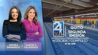 Noticiero de Quito (Segunda Emisión 07/02/25)