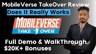 MobileVerse Takeover Review, Creates App Proudly