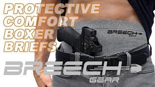 BREECH GEAR: Best EDC concealed carry underwear? The most comfortable way to conceal carry!