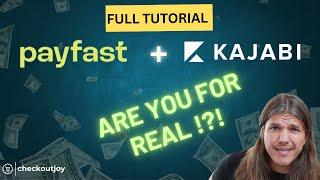 How to connect PayFast to Kajabi and sell your courses in Rands [step-by-step guide]