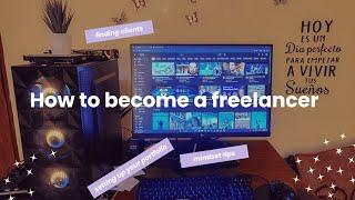 A simple guide to becoming a freelancer in 2024 | setting up your portfolio | finding clients etc