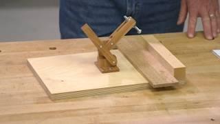 Woodworking Tip:  Shop-Made Toggle Clamp