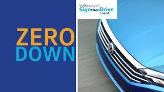 Sign Then Drive with $0 Down Now at Sunset Volkswagen