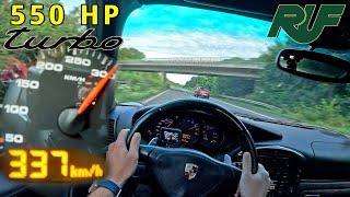 PORSCHE 996 Turbo RUF 550 will NOT STOP ACCELERATING on the AUTOBAHN!