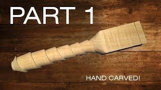 WOODEN HAMMER - PART 1 : HANDLE CARVING / WWW