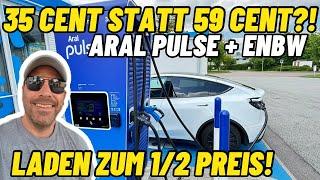 Lade Irrsinn bei Elektroautos! Aral Pulse + EnBw jetzt zum 1/2 Preis laden ohne Abo! So gehts….