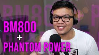 BM800 + Phantom Power (NO SOUNDCARD)