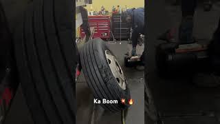 You wanted gas and fire ? Here you go !