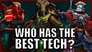 Which Race/Faction Has The Best Technology? | Warhammer 40k Lore