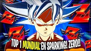 Es un MONSTRUO y el TOP 1 del MUNDO en SPARKING! ZERO ¿El mejor GOKU ULTRA INSTINCT?