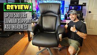 Colamy Big and Tall Office Chair Review: Heavy Duty Comfort