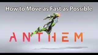 Anthem: How to go as fast as possible. Interceptor.