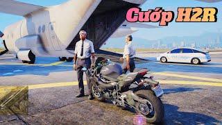 GTA 5 Free Fire #18 Cướp Siêu Xe H2R Trên Máy Bay Vận Chuyển Đi Nước Ngoài Và Cái Kết ....