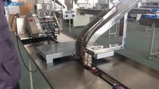 card flowpack machine,card flow wrapping machine with auto feeder