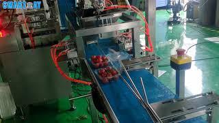 Cherry tomatoes packing line