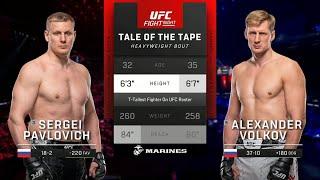 UFC Saudi Arabia : Павлович VS Волков