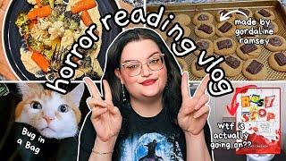 i read rest stop so YOU HAVE TO AS WELL  reading vlog