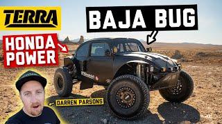 Honda Powered VW Baja Bug w/ Darren Parsons! | BUILT TO DESTROY