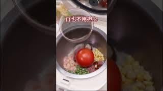 Joydeem不锈钢0涂层电饭煲，无涂层不粘，316材质，做焖饭好用