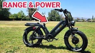 Long Range!! Aniioki AQ177 Pro Max Dual Motor Electric bike review