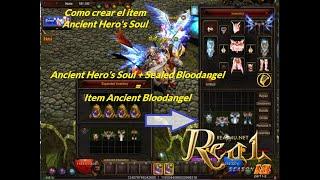 REAL MU - COMO HACER ANCIENT HERO SOUL - GUIA PARA PRINCIPIANTES - UNETE YA!