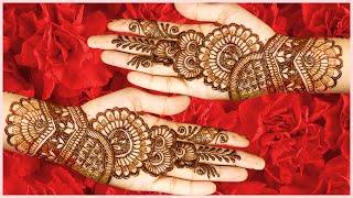 Stylish Arabic Floral Mehndi Design for Front Hand | Maan Creative Art