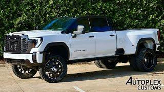 BRAND NEW 2024 GMC 3500 DENALI ULTIMATE FULL BUILD REVIEW! FOR SALE!