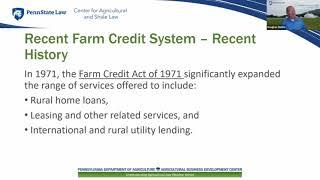 Understanding the Basics of the Farm Credit System