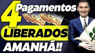 MARAVILHA! INSS terá 4 NOVOS PAGAMENTOS + 1 Surpresa para TODOS APOSENTADOS e PENSIONISTAS  AMANHÃ