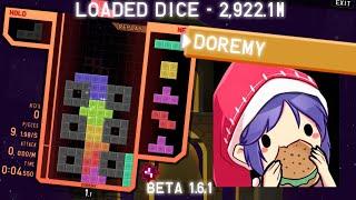 Quick Play 2 - Loaded Dice, 2,922.1m by Doremy - TETR.IO High Level Replays