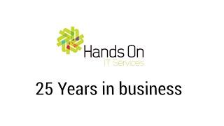 Hands On IT Services celebrating 25 years in business